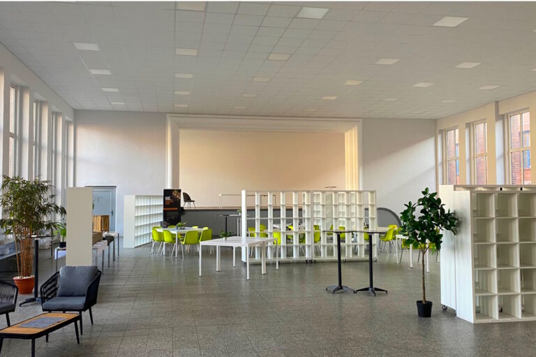 RAW-Kultursaal am Hauptbahnhof Eberswalde, Foto: Matthias Schäfer